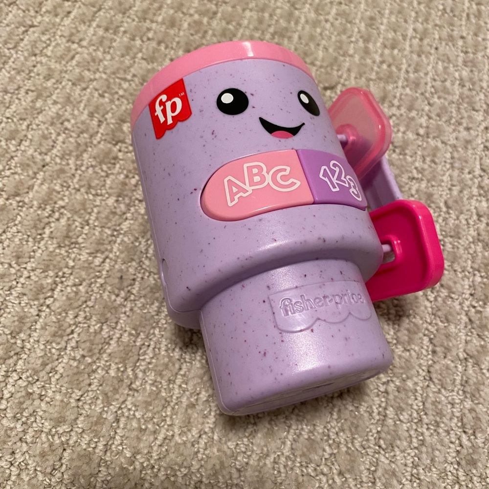 Fisher-Price Lavender and Pink coffee  Cup